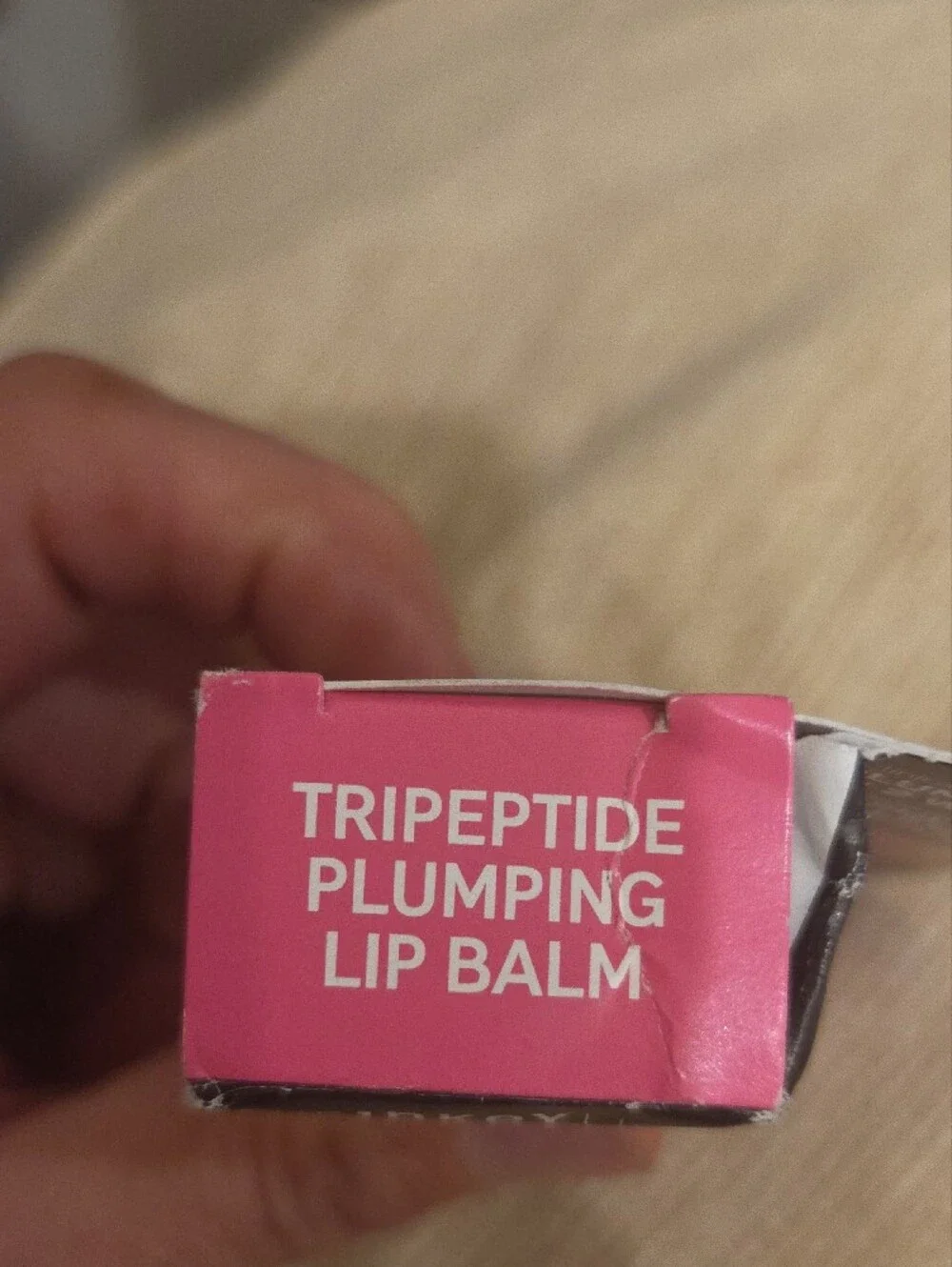 The INKEY List Pink Tint Peptide Plumping Lip Balm NIB